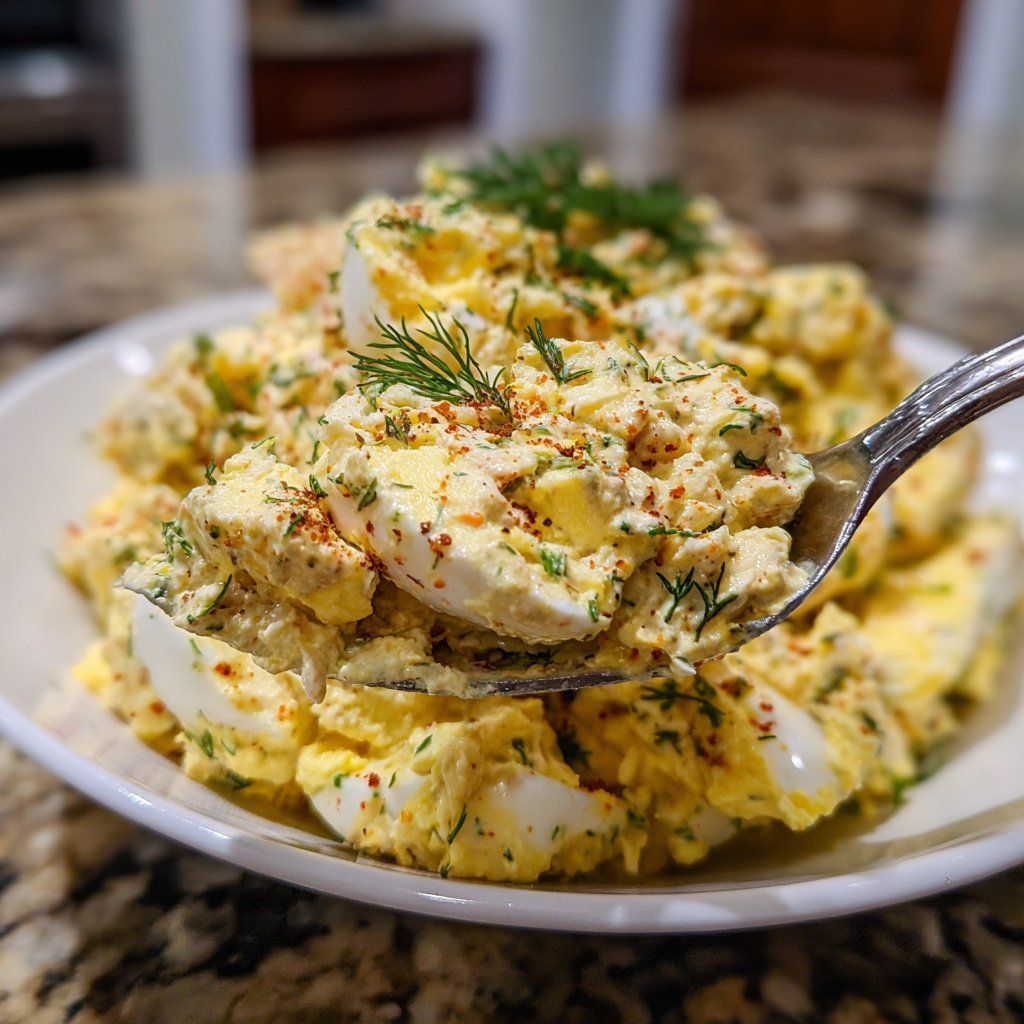 High Protein Egg Salad With Greek Yogurt