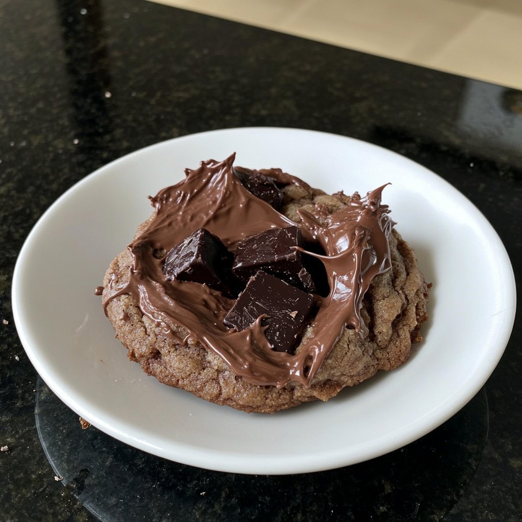 Single Serve Double Chocolate Cookie