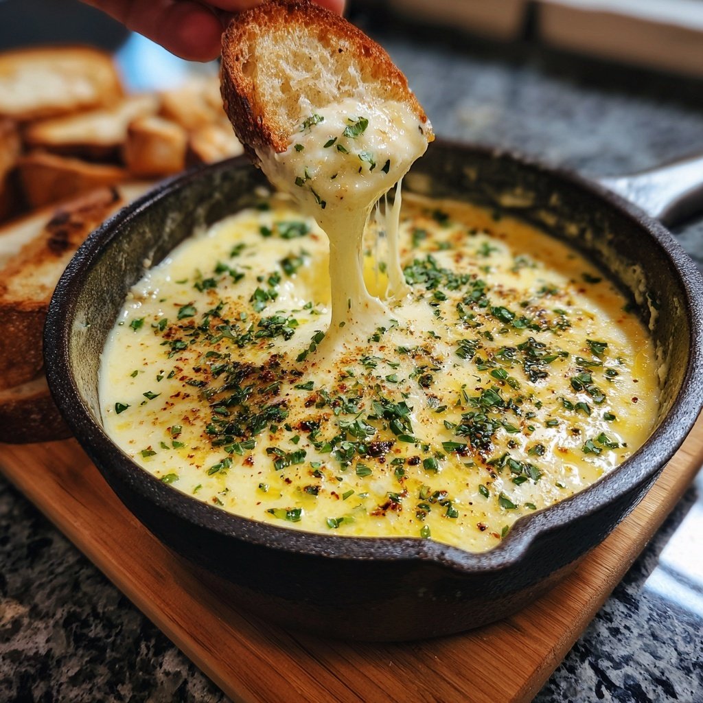 Fondue with Goat Cheese