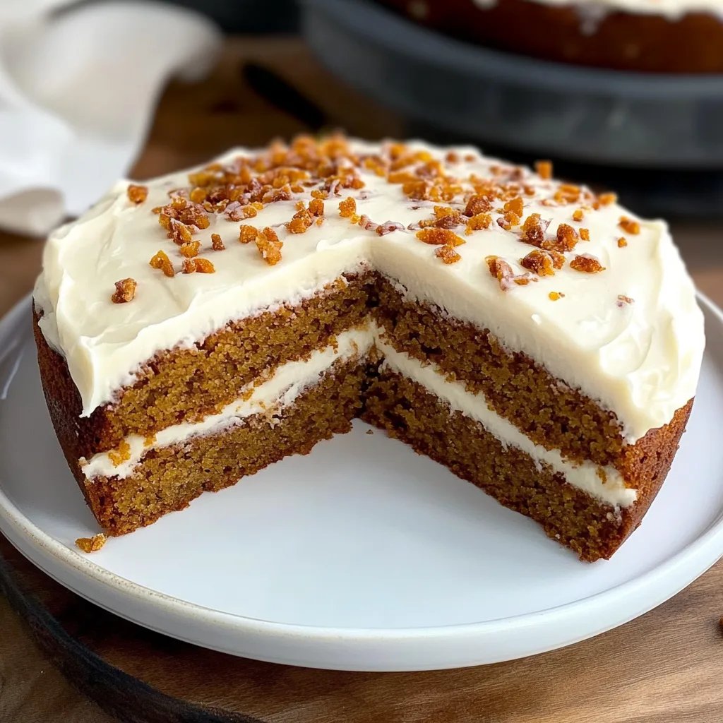 Easy Carrot Cake (vegan + frosting)
