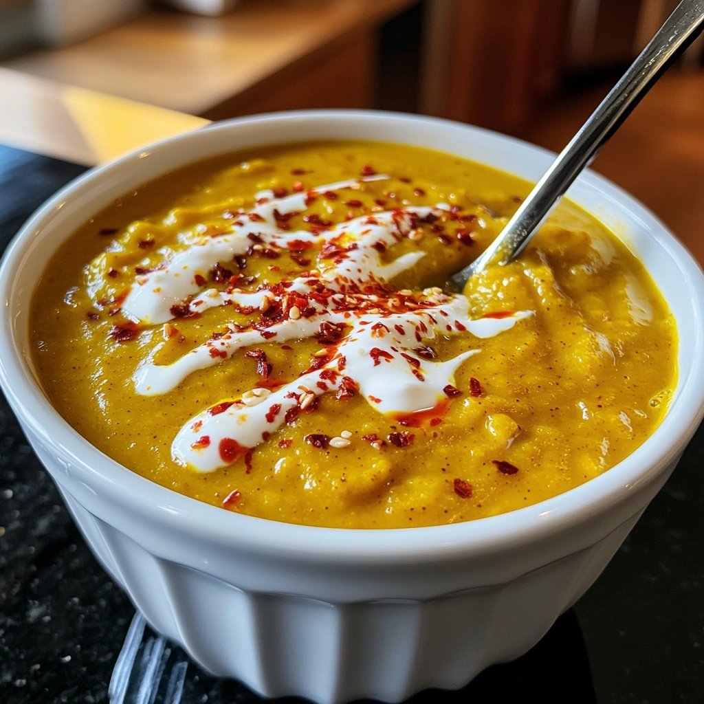 Spicy Squash Soup Recipe