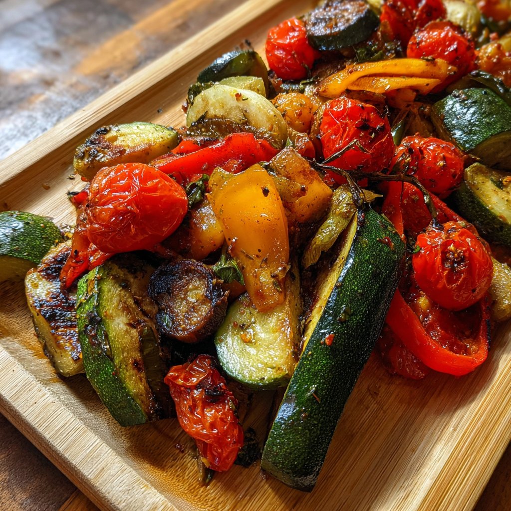 Healthy Grilled Vegetable Bowl