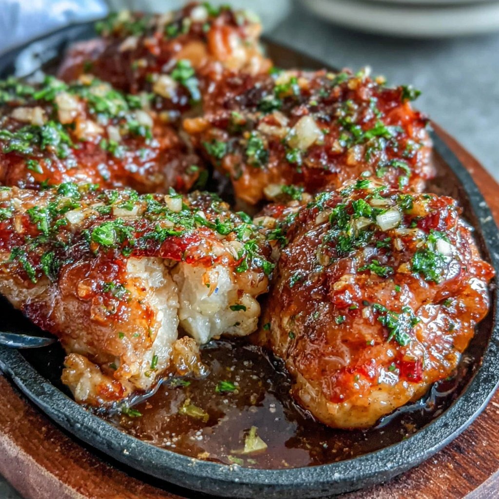 Spring Dinner Honey Garlic Chicken