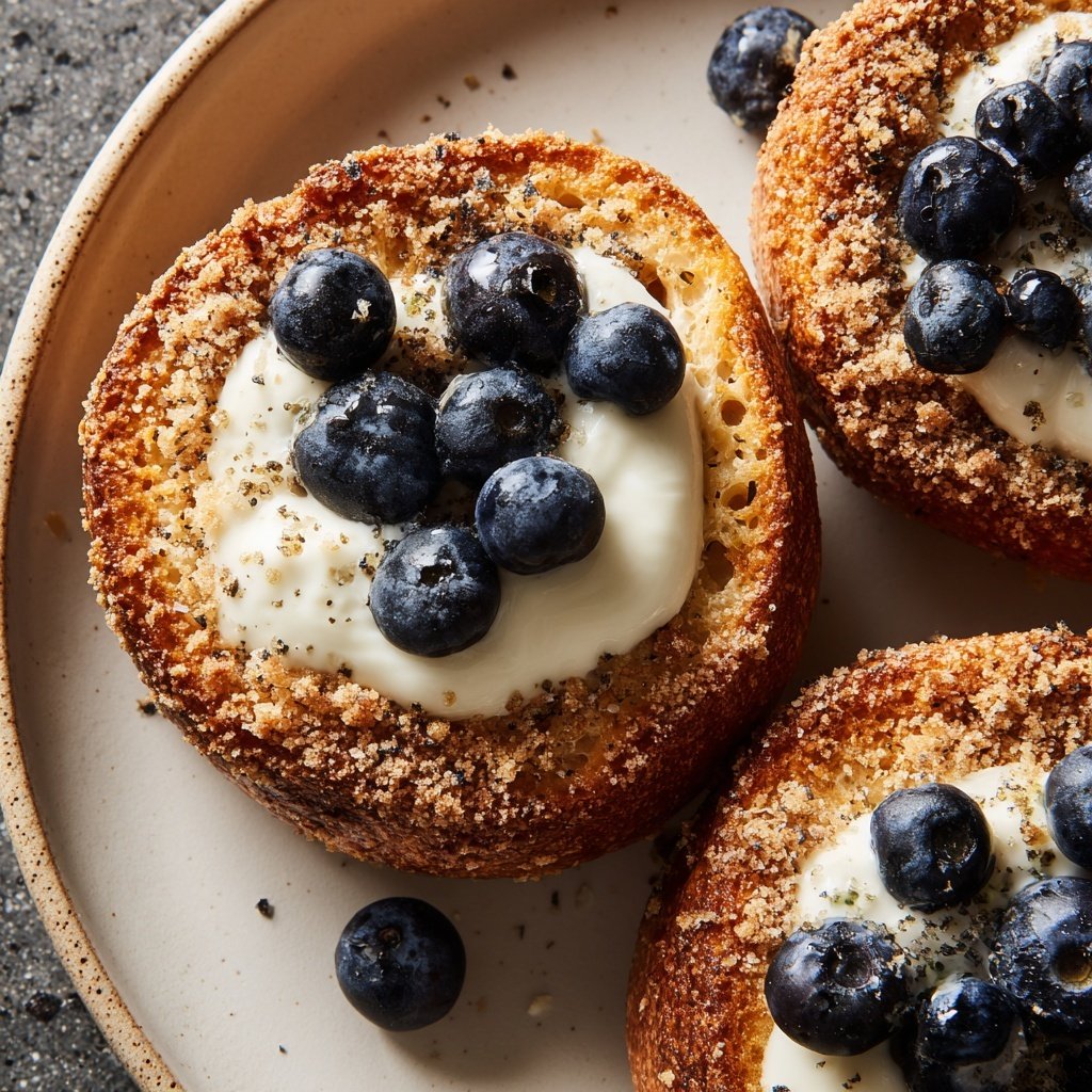 Toasted Yogurt Bagels