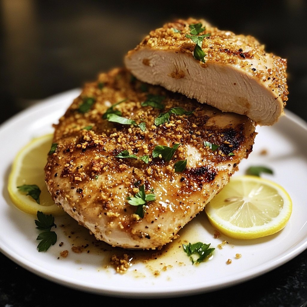 Chicken Breast with Lemon and Herbs