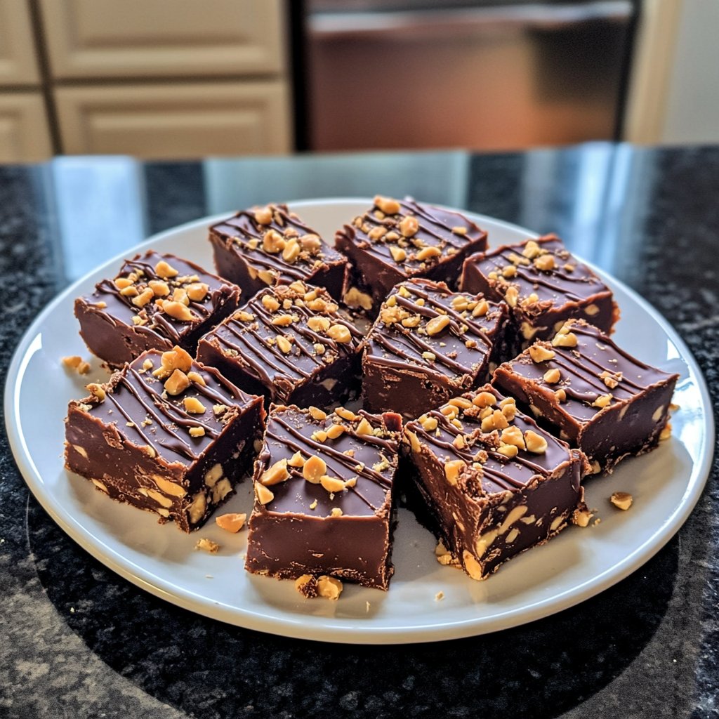 Chocolate Peanut Butter Fudge