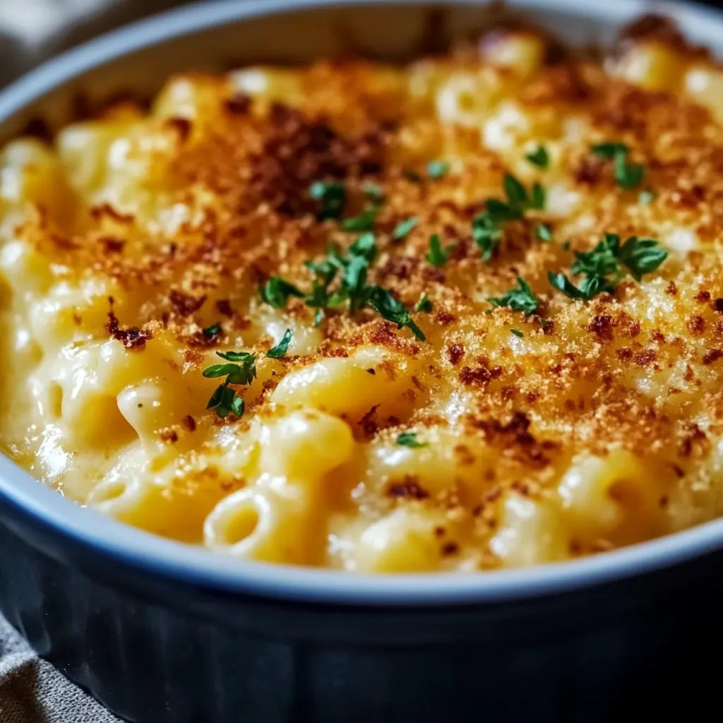 Creamy Baked Mac and Cheese Recipe