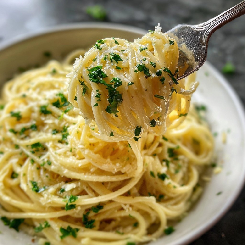 Quick & Easy 15-Minute Garlic Pasta