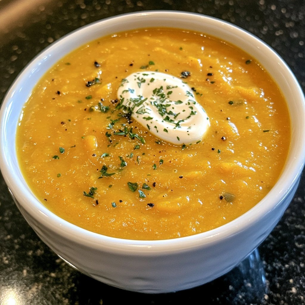 Squash Soup for Meal Prep