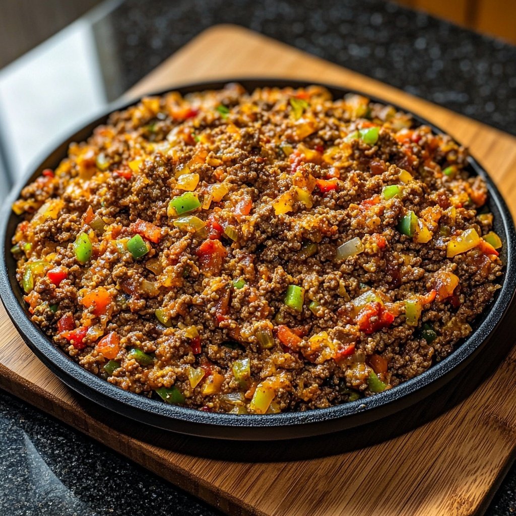 Ground Beef Skillet Spicy