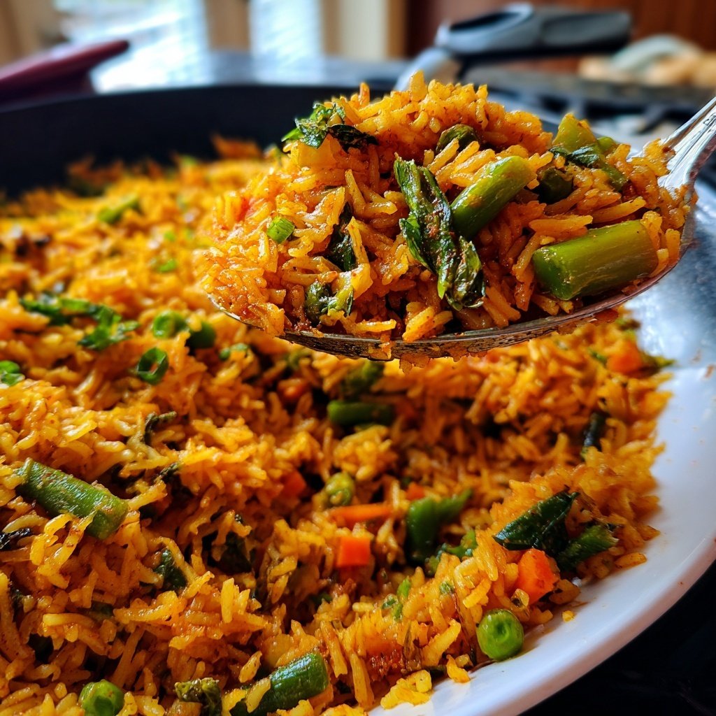 Smoky Paprika Veggie Rice