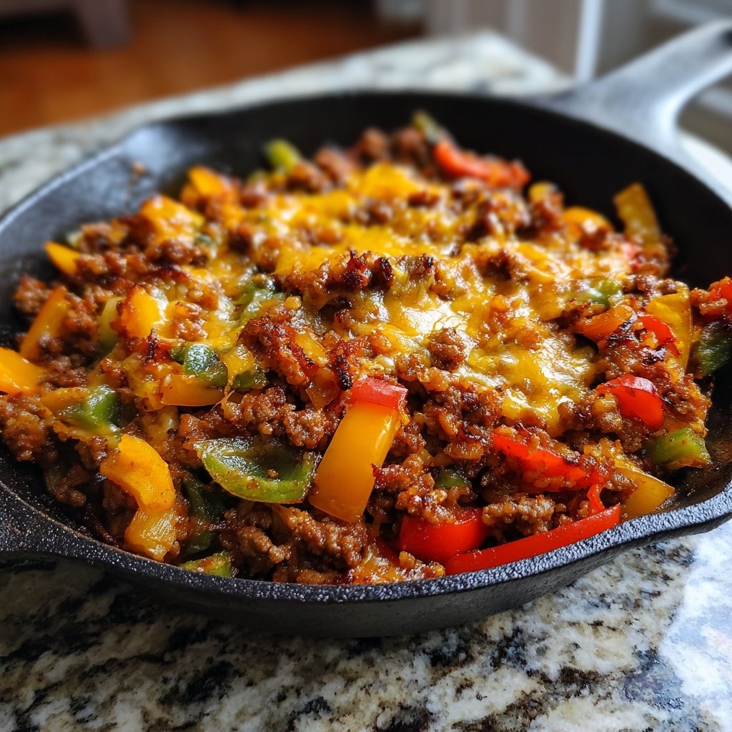 Ground Beef Taco Skillet