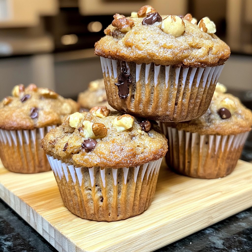 Banana Bread Muffins Recipe