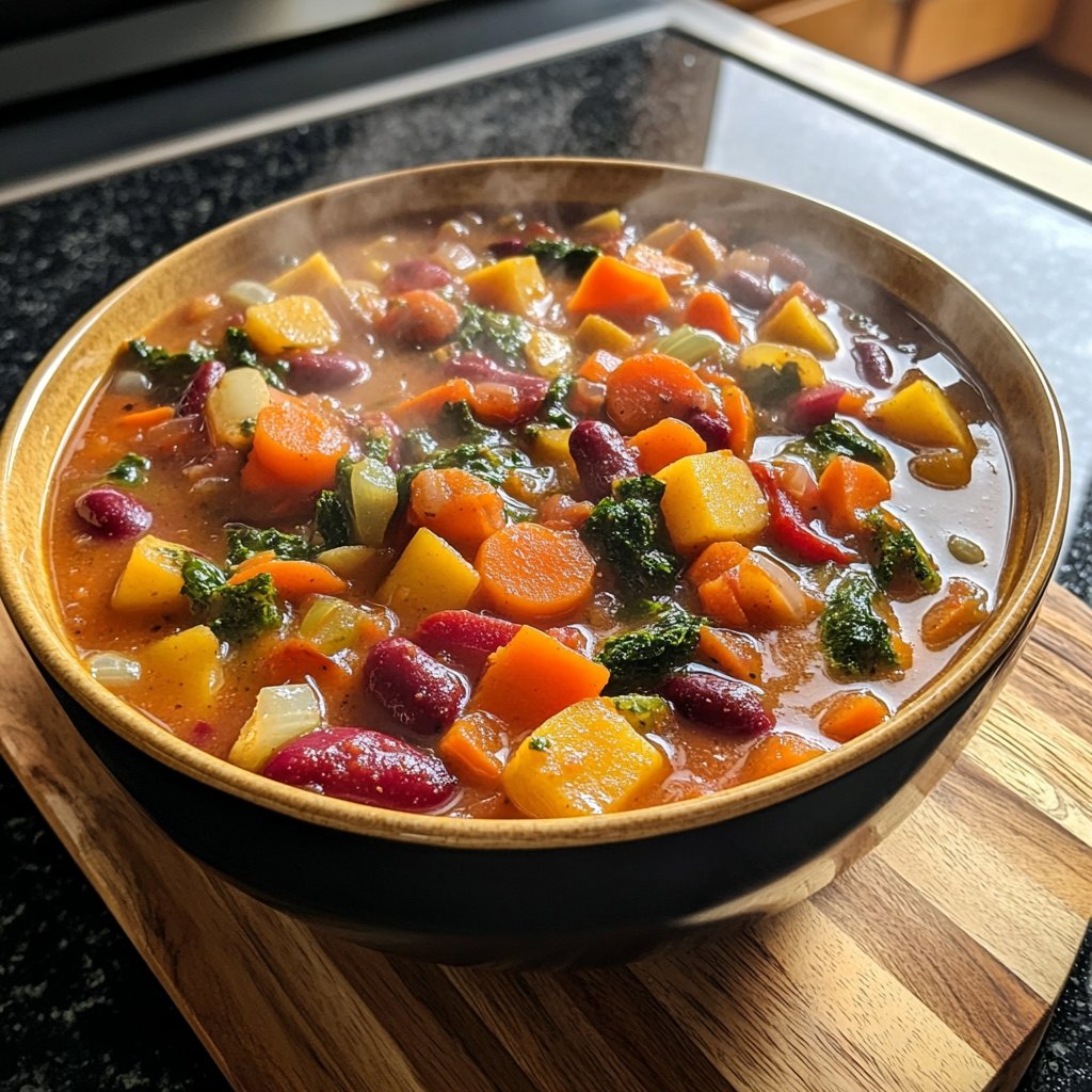 Healthy Crockpot Minestrone